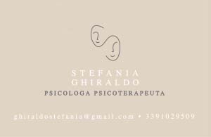 DR.SSA STEFANIA GHIRALDO<div> Psicologa Psicoterapeuta</div>